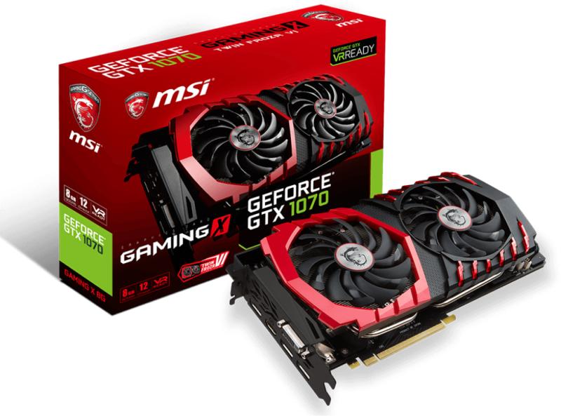 MSI GTX1070 8GB(Használt)