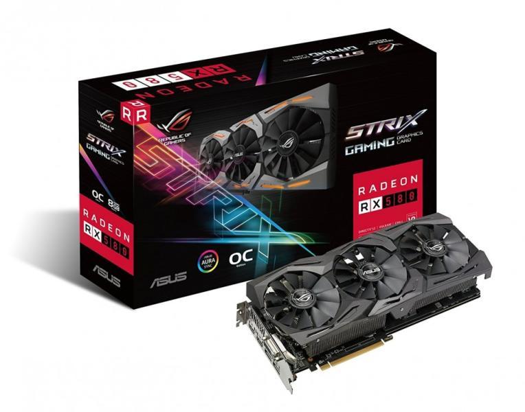 Asus ROG Strix RX580 8GB(Használt)