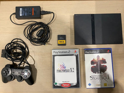 Playstation 2 Slim + Tartozékok (Használt) - Kingstech