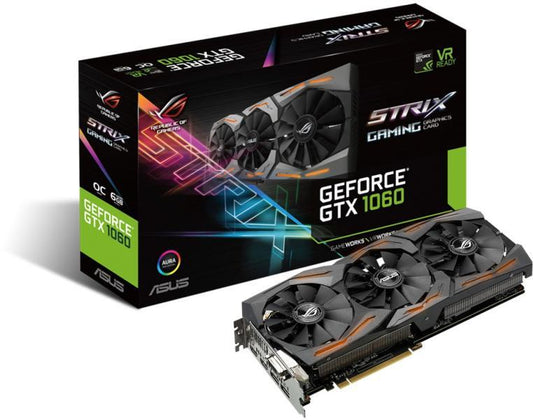 Nvidia GTX 1060 6GB ROG Strix (Használt)