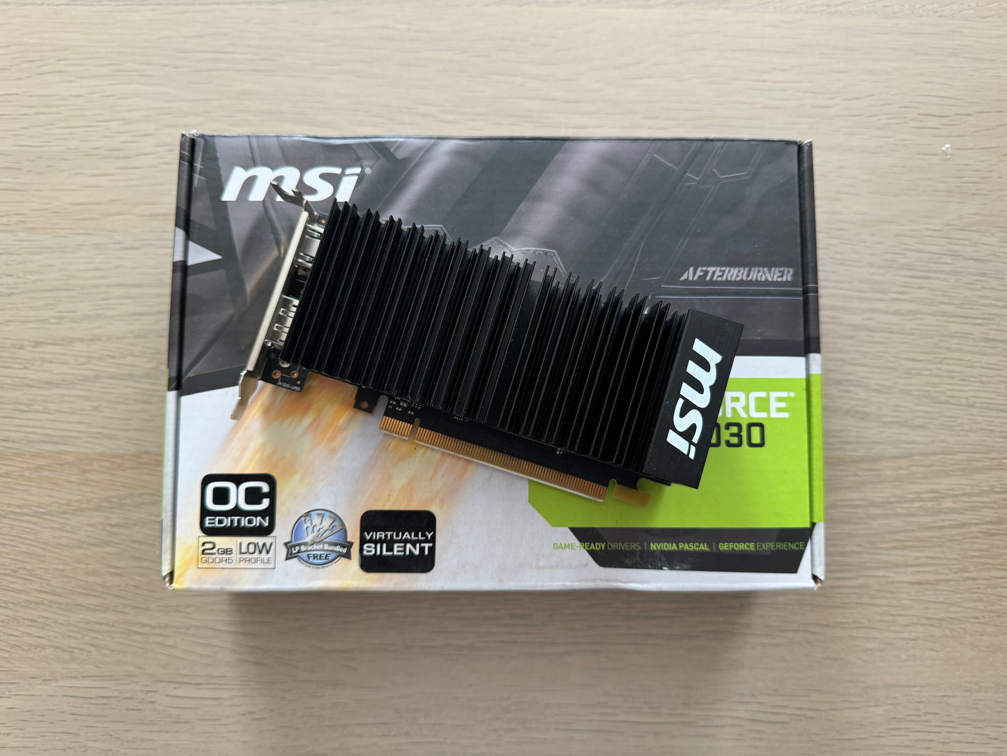 Nvidia GTX1030 MSI Low Profile(Használt)